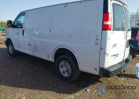 2013 Chevrolet Express 2500 Work Van from USA, damaged, VIN 1GCWGFBA8D1141378